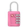 1Pc 4 Digit Combination Lock Zinc alloy Customs Password Lock Suitcase Luggage Coded Padlock Security Tool Portable Cabinet Lock
