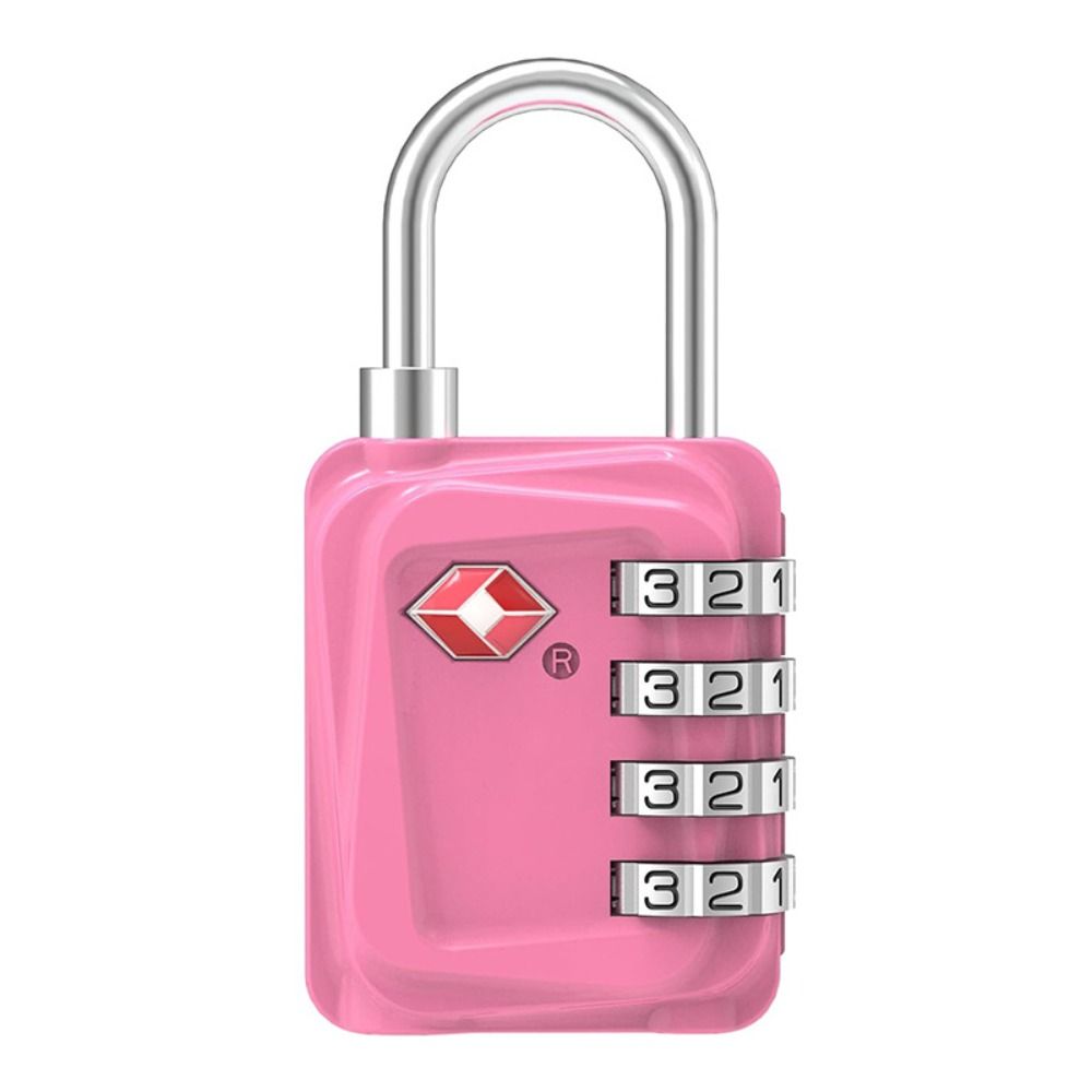1Pc 4 Digit Combination Lock Zinc alloy Customs Password Lock Suitcase Luggage Coded Padlock Security Tool Portable Cabinet Lock