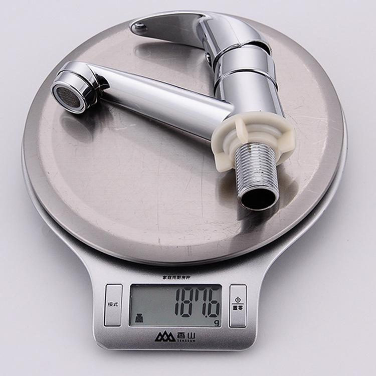 Zinc Alloy Single Cold Basin Faucet Lift Type Single Cold Foreign Trade Hand Wash Basin Faucet