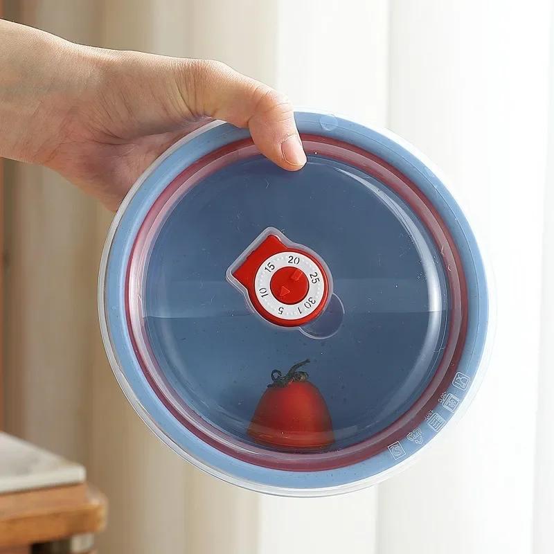 Vegetable Crisper Box with Lid Sealed Storage Box Preservation Bowl Set Crisper Sealed Dustproof Refrigerator