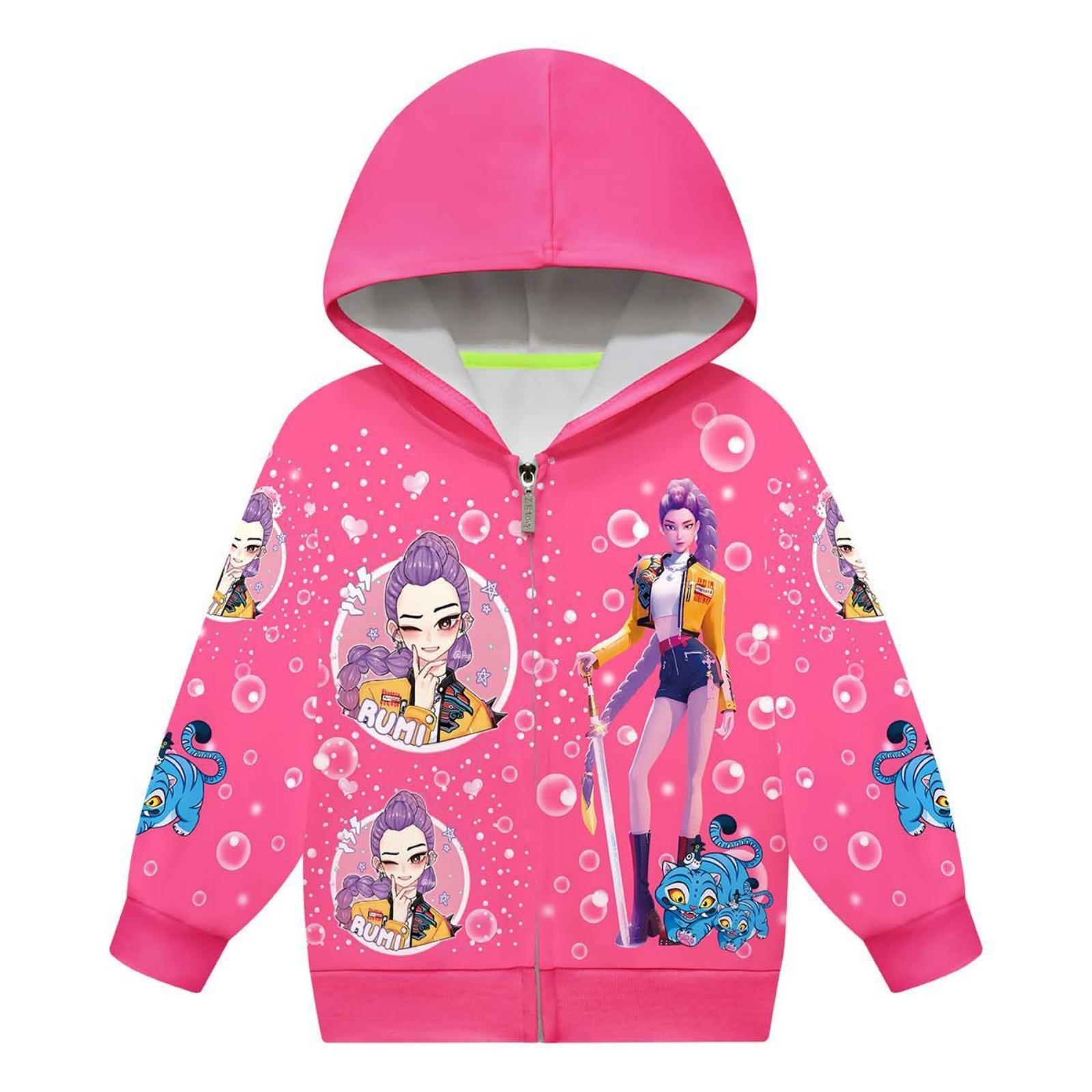 

Kids Loose Long Sleeve Sweatshirts Blouse Causal Fashion Solid Color Pullover Hooded Sweatshirts Top With Pocket 130