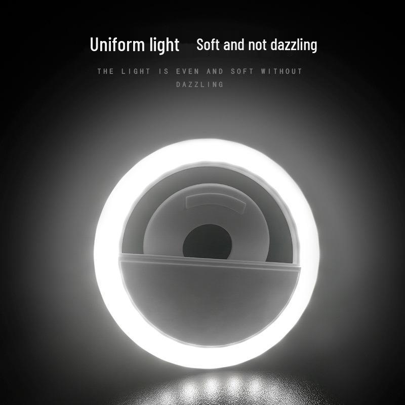 RK-12 Rechargeable LED Mobile Phone Beauty Selfie Fill Light