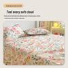 Heme Home Summer Floral Bamboo Fiber Printed Bed Sheet