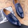 אופנה יוקרה קז'ואל נעלי עור אמיתי לגברים נוחות דרבי נעליים פורמליות לעסקים גברים זפטיליאס הומברה נעלי שמלה לגברים בעבודת יד