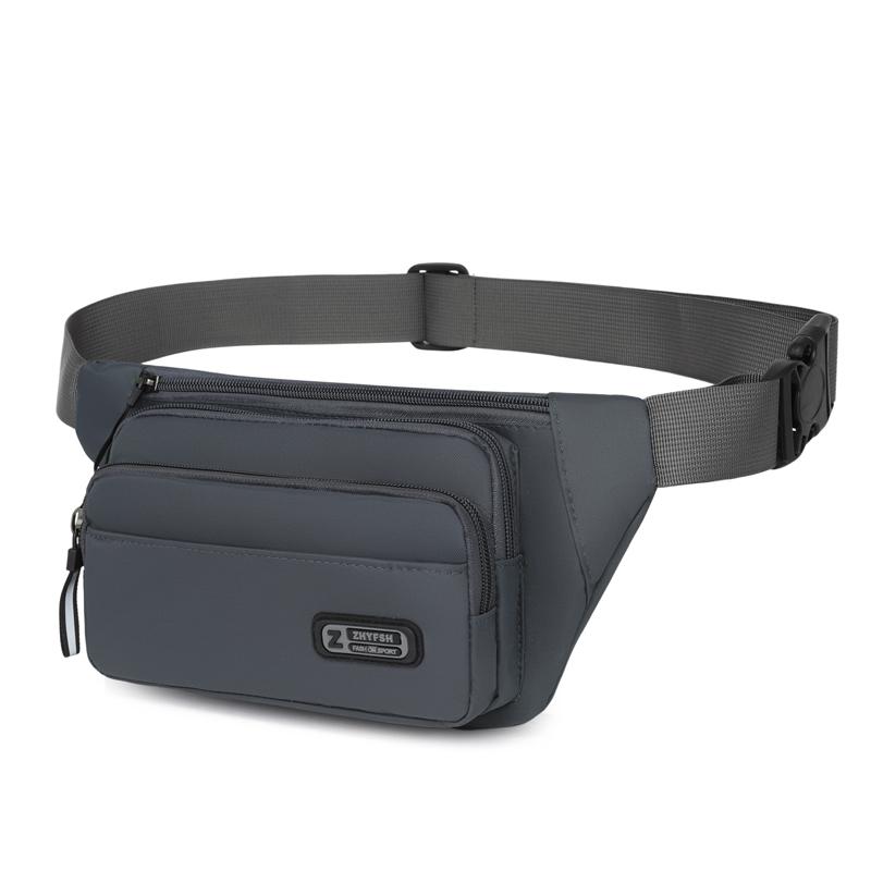 Borsa da Petto da Uomo in Nylon per Esterno - Marsupio Durevole ad Alta Capacità per Sport e Viaggi (Portafoglio per telefono resistente all'acqua)
