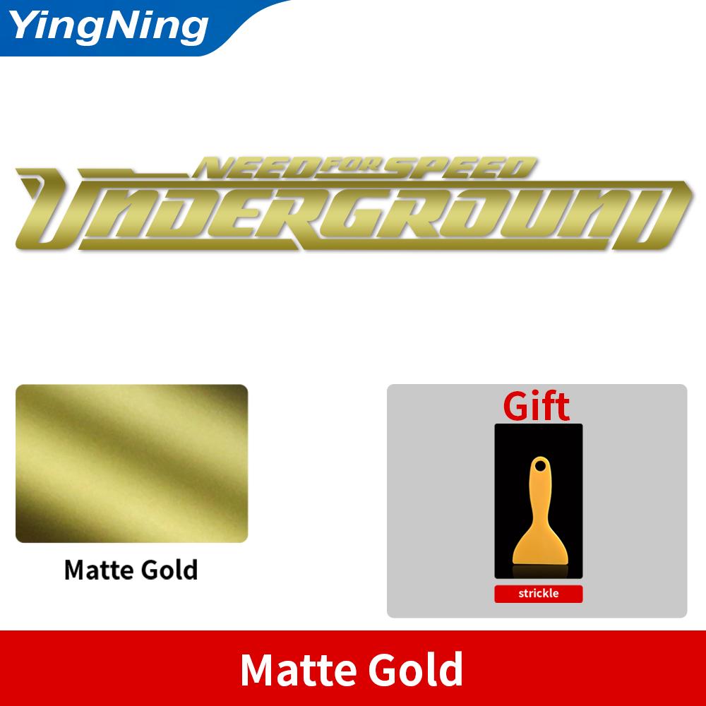 Need Speed Racing Videospiel Stil Autoaufkleber Underground Vinyl Windschutzscheiben-Aufkleber Wasserdicht Reflektierend Auto-Fensterbanner