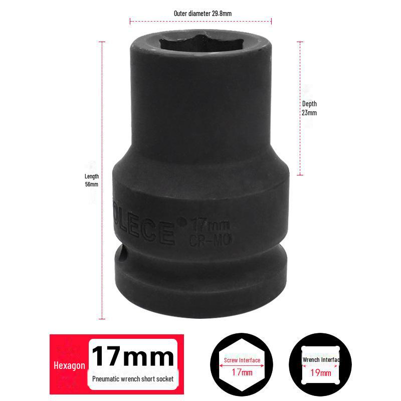 Tolis 3/4” Heavy Duty Pneumatický imbusový klíč 17-41mm