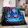 1pc K Pop Demon Hunters Flannel Blanket, Soft Skin Friendly with Digital Printing, Various Sizes Available for Family, Friends, Birthday