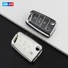 TPU Auto Flip Schlüssel Fall Abdeckung Shell Für VW Volkswagen Golf 7 MK7 Tiguan MK2 Für Seat Ateca Leon FR 2 Ibiza Skoda Octavia Keyless