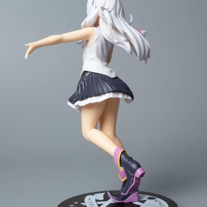Wandering Witch Elaina Boxed Prize Figure Beautiful Girl Series School Uniform Anime Statue Desktop Decor For Anime Collectors