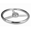Stainless Steel Marine Steering Wheel, Universal for Yacht Speedboat Hydraulic & Mechanical Helm System, Boat Hardware Accessori