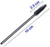 MAYCREATE® 50 Pcs Eyelash Brushes Mascara Wands Black Eye Lash Brush Spoolies for Eyelash Extension, Eyebrow Applicator and Makeup