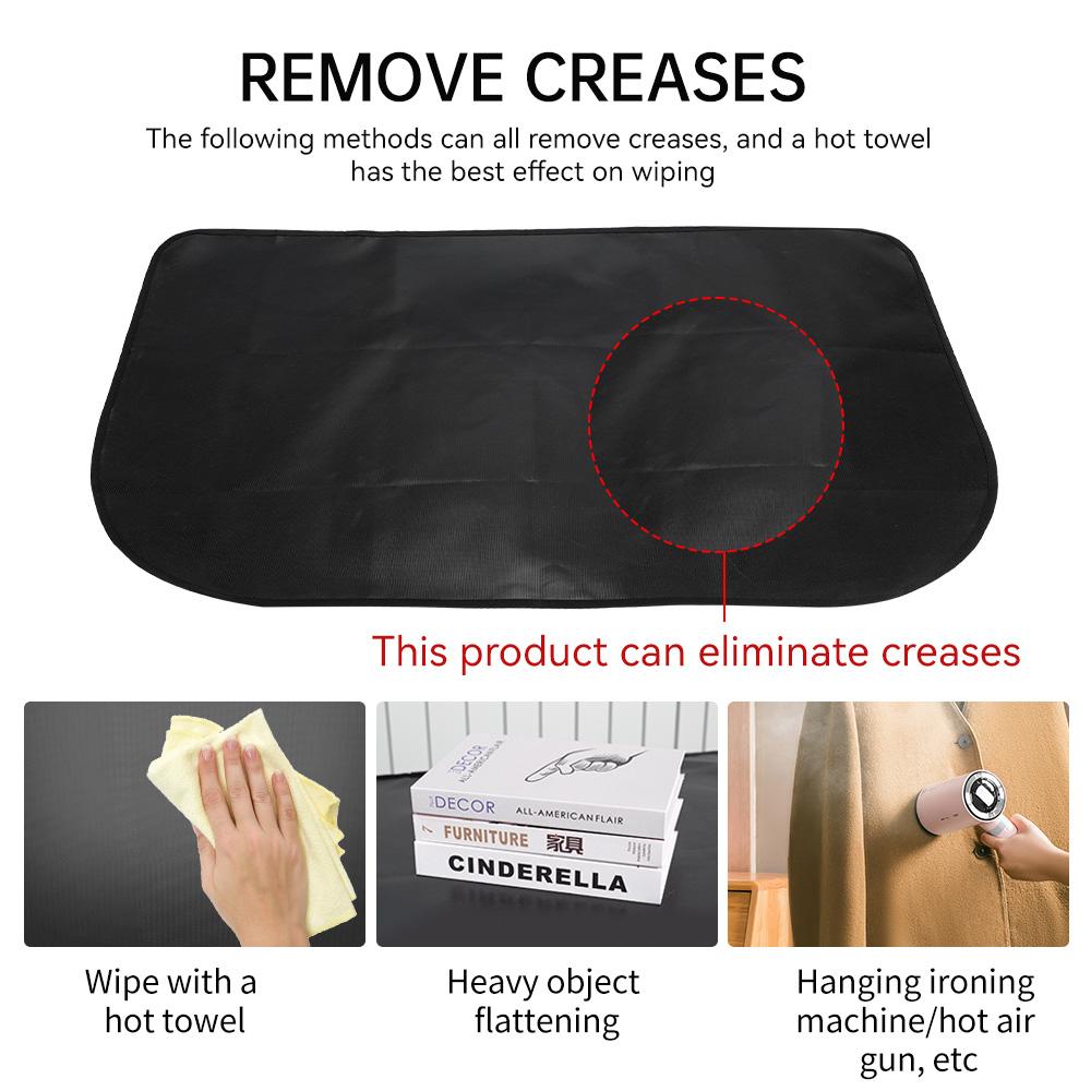 0.5MM Semi-Circular Fireplace Pad Fiberglass Silicone Fireproof Pad Flame-Retardant Heat-Resistant For wood Stoves Fireplaces