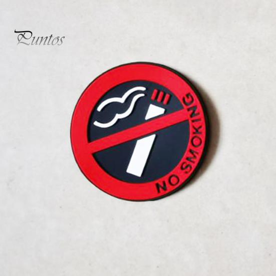 Praktisches Feuchtigkeitsbeständiges Rückstandsfreies Warnschild Rauchverbot Warnung Autoaufkleber für Auto