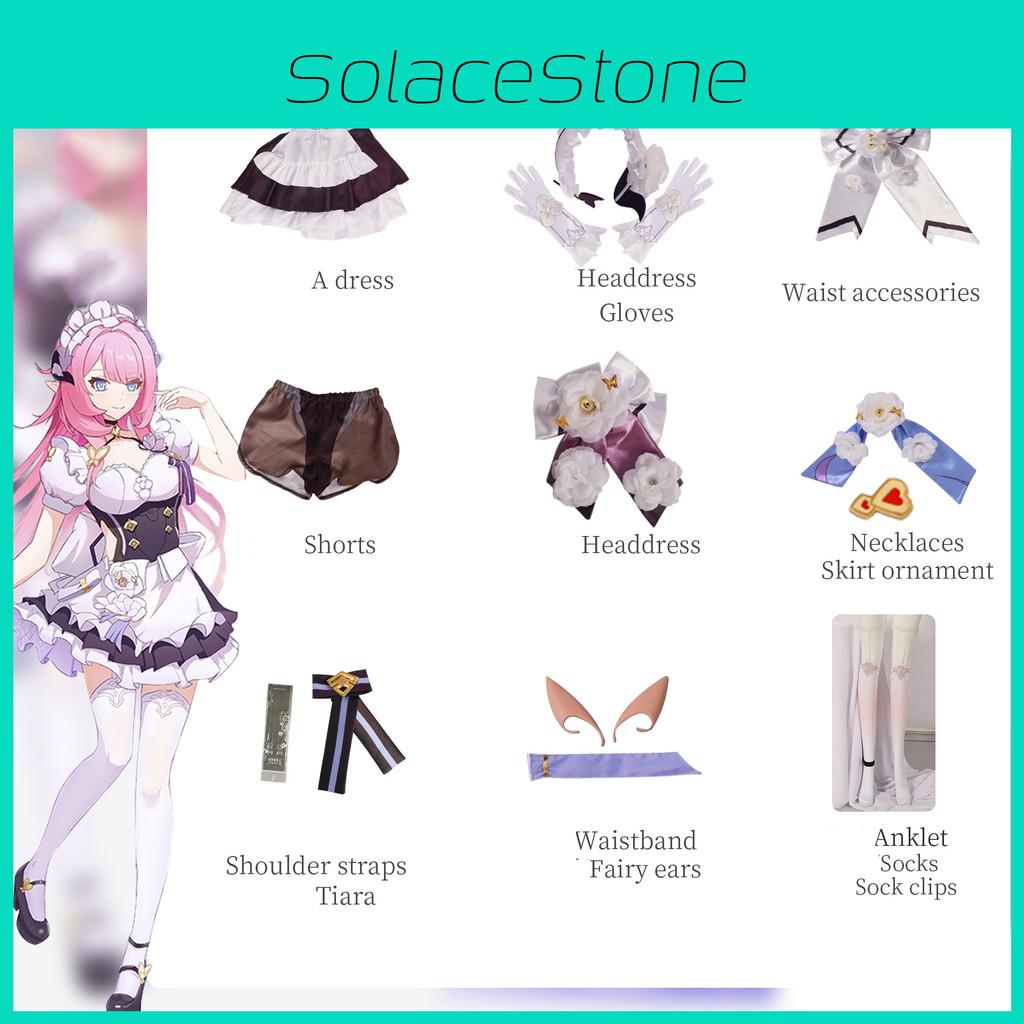 Game-themed Ailixiya Maid Costume Perfect For Cosplay And Halloween