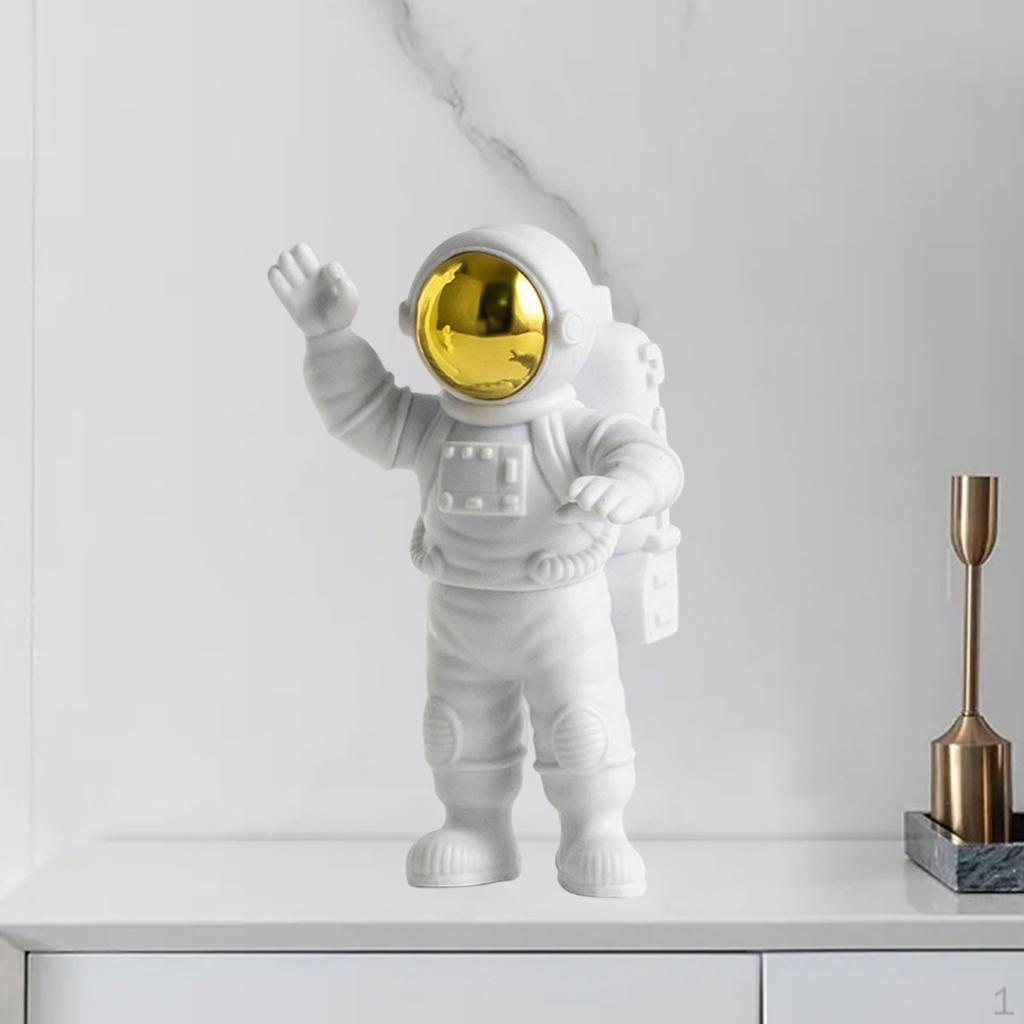 Resin Figurine - Space Themed Desk Decor for Kids