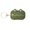 Bamen Bug Club Cartoon Access Control Card Leather Case Keychain Creative Cute Girl Key Pendant Bag Hanging Personalized Gifts