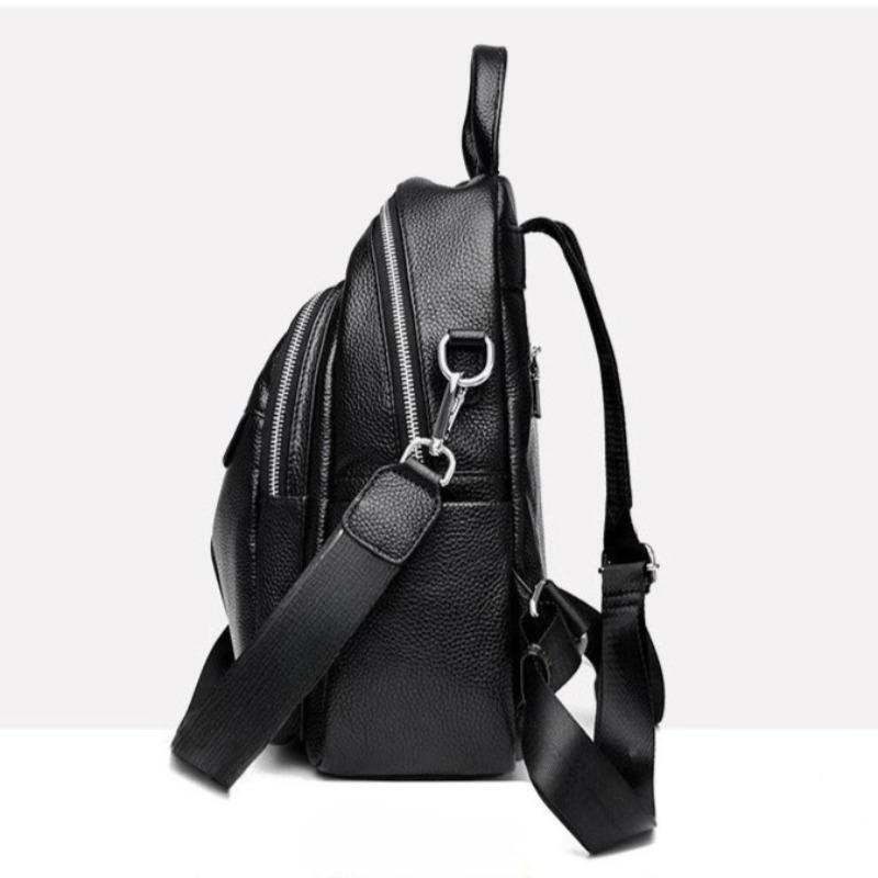 Quarryus Luxus Frauen Aus Echtem Leder Rucksack Weibliche Qualität Rindsleder Rucksack Casual Damen Schulter Tasche Mode Große Kapazität Reise