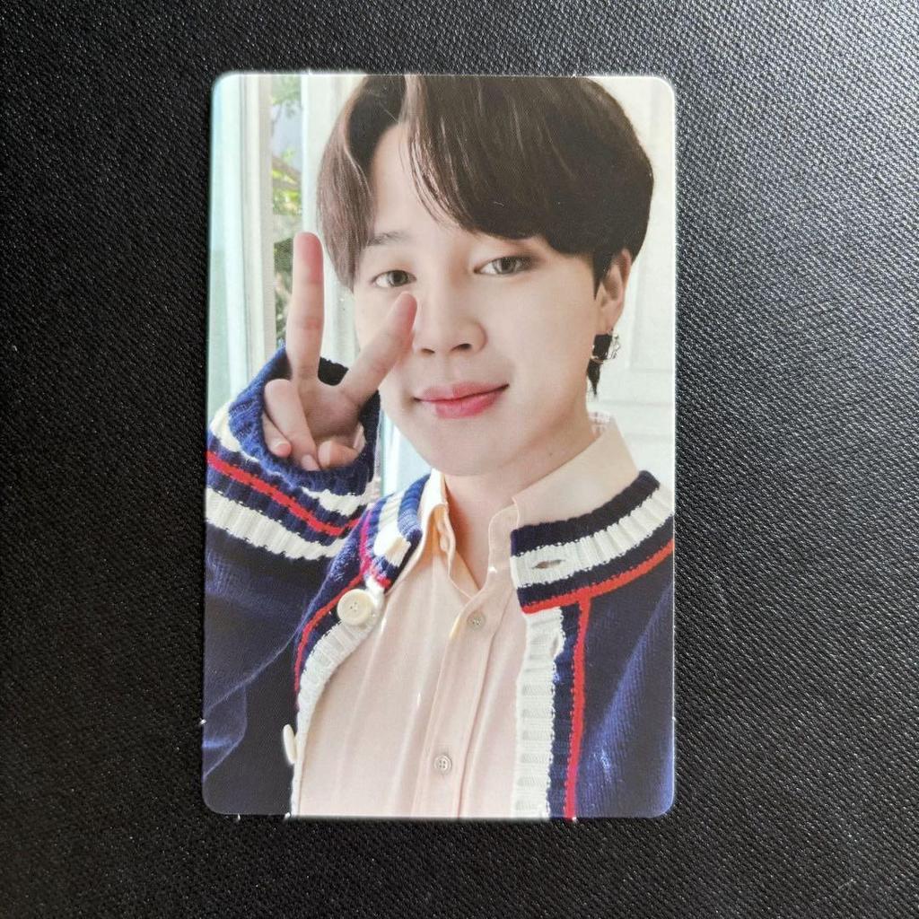 [USED] BTS Memories 2021 Blu-ray Jimin JM Trading Card Official
