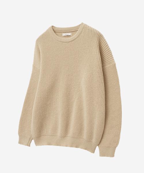 V2 Daily Washable Soft Hazzi Knit_Oatmeal Oatmeal/M