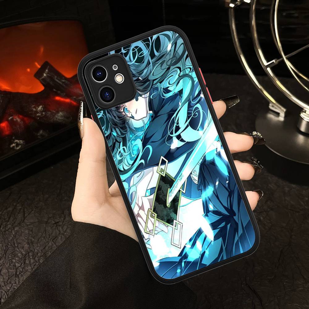 Muichiro Tokito Demon Slayer For IPhone 11 12 13 14 15 16 Pro Max Plus X XS MAX Shockproof Matte Back Cover