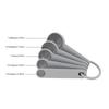 9 Piece Measuring Cups and Spoons Set Wet and Dry Ingredients Soft Grip Dishwasher Safe Easy Read Measurements Essential Kitchen