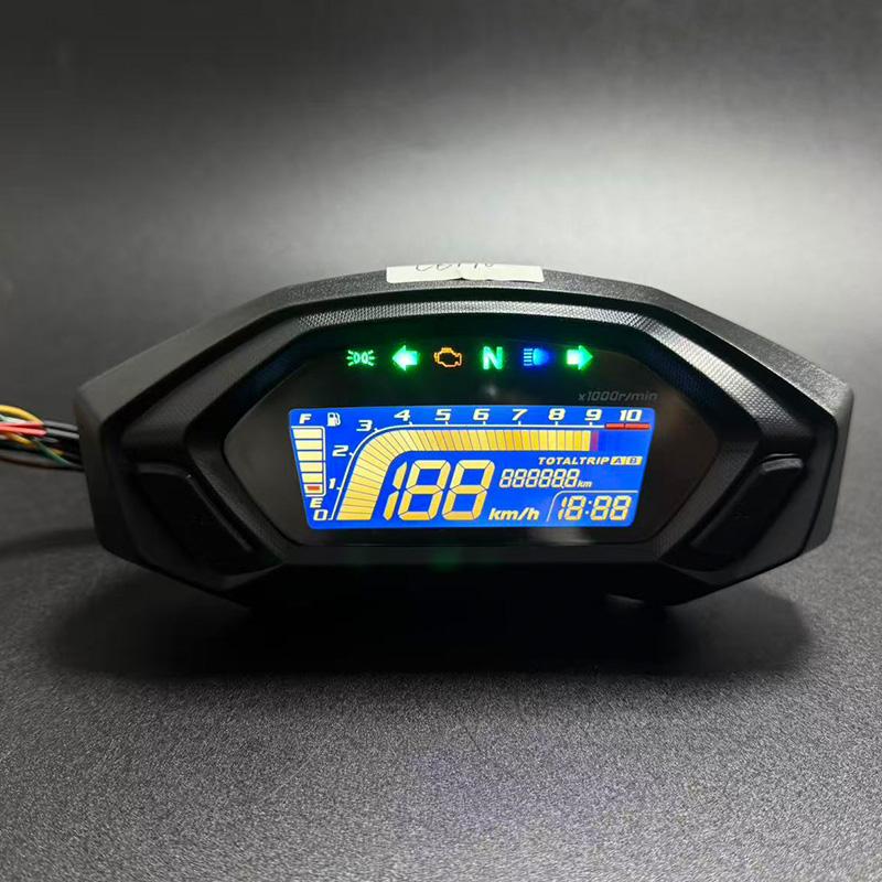 New Motorcycle Accessories Speedometer Moto Digital Dashboard Tachometer Display Panel for Honda CBF190R CBF 190 CB190 CB 190