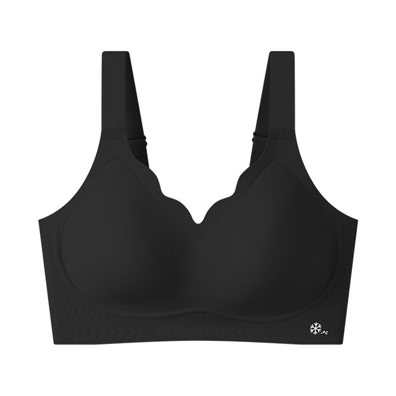 Women S Seamless Soft Support Thin Breathable Push Up Non Wired Bra