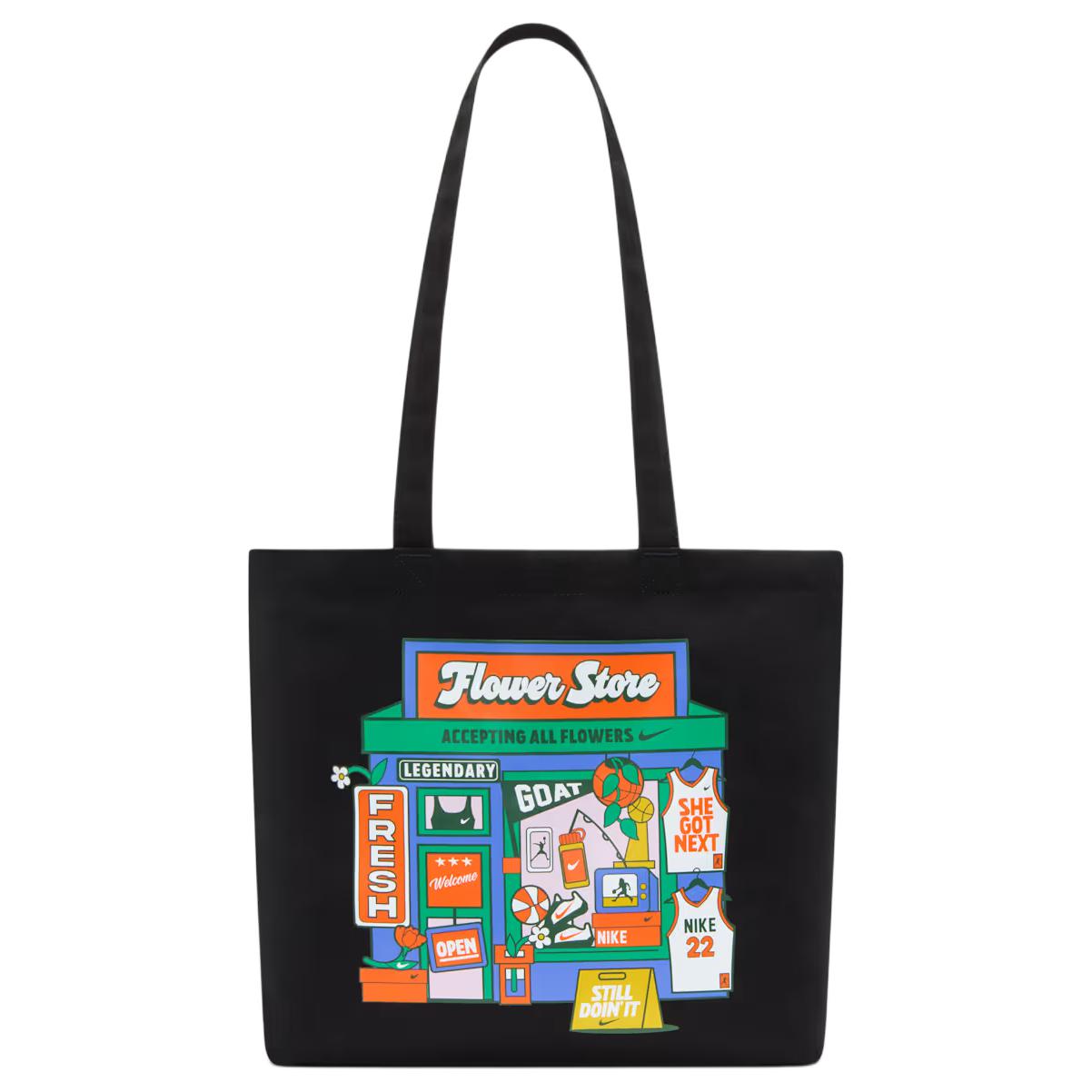 

Nike Heritage Fashion Tote Bag Unisex Tote Bags Black IR2891-010 Black
