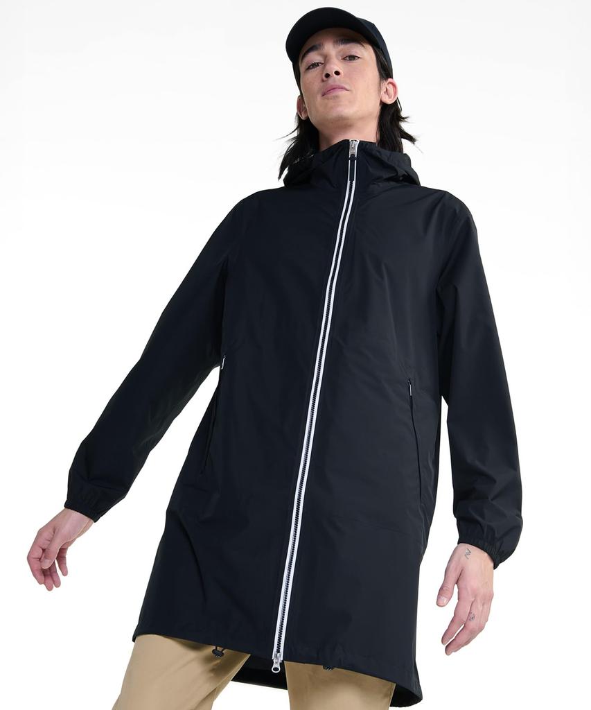 Aigle Offizieller MTD Regen-Pack Verstaubare Kapuze Größe M Wasserdicht, Atmungsaktiv, Wasserabweisend Reißverschlussmantel, Schwarz,