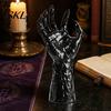 Halloween Wall Decoration Decoration, Mounted Creepy Hands, Spooky Claw Ornament, Gothic Resin Claws Prop for Haunted House Party, Dark Entryway