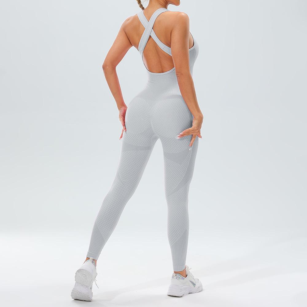 

Женский боди для йоги с перекрестной спиной и открытой спиной, с цветными блоками Large