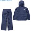 North Raintex Eureka Unisex Waterproof Name Label Top and Bottom Set TNF Navy 130 [The Face] Kids'