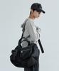 Maison Mined Two Pocket Boston Bag Black
