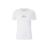 Fila Athletics Classic Versatile Trendy Fitted Solid Color Round Neck Letter Short Sleeve Raglan T-Shirt Women Tops Jade-White A11W521113FWT