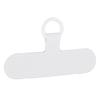 Universal Mobile Phone Lanyard Patch Nylon Cell Phone Hanging Rope Tab Connection Attachment White