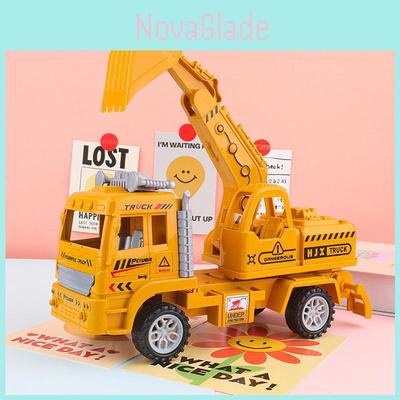 Simulation Excavator Mixer Truck Crane Dump Vehicle Toy With Construction Vehicles For Kids Play And Development