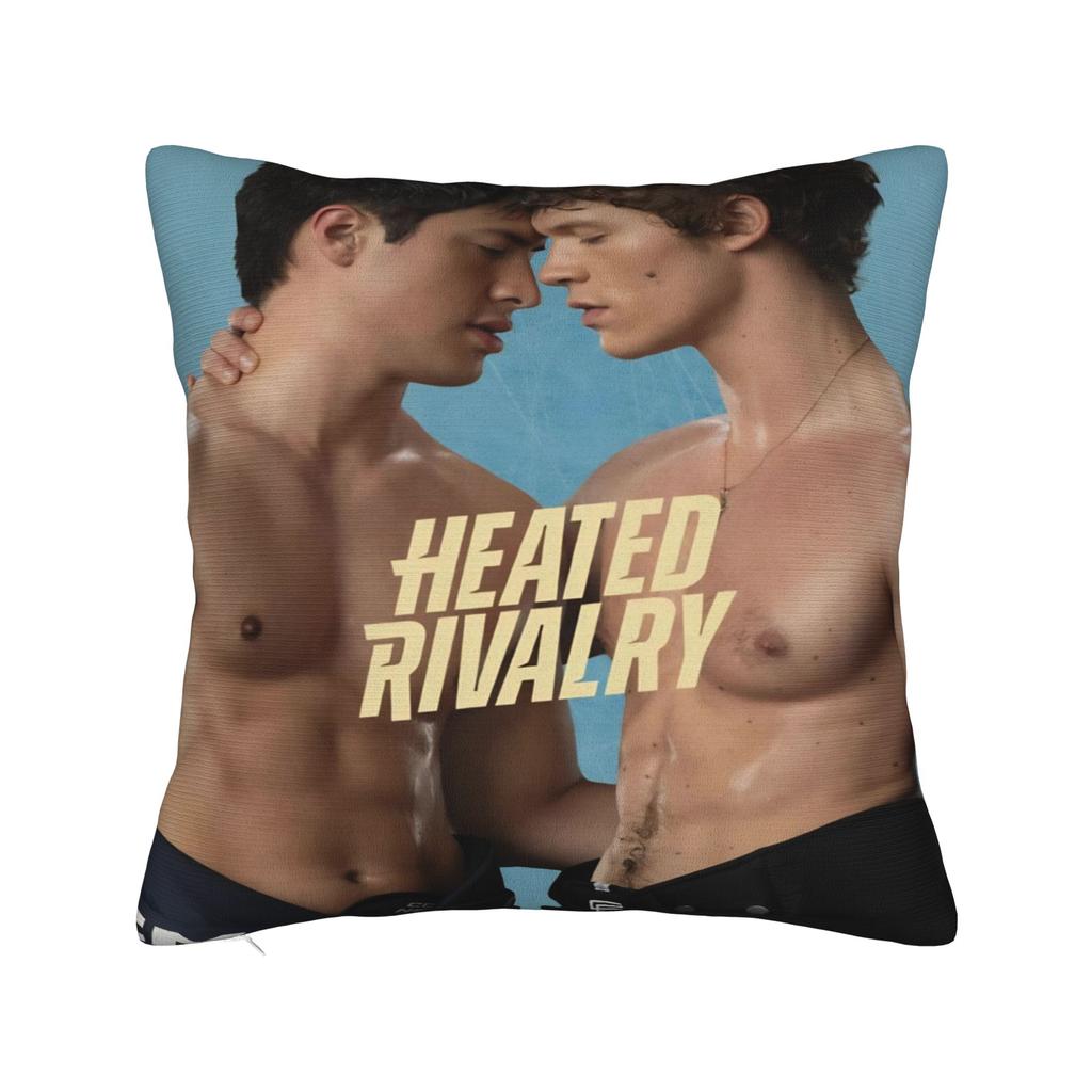 Heated Rivalry Humorous Pillowcase Product Printed Cushion Cover Decoration Hollander and Ilya Rozanov Throw Pillow Case