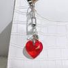 Heart Hanging Charm Multifuntional Fashion Ornament Party Key Jewelry Alloy Texture Great for Friend and Fashion Lover