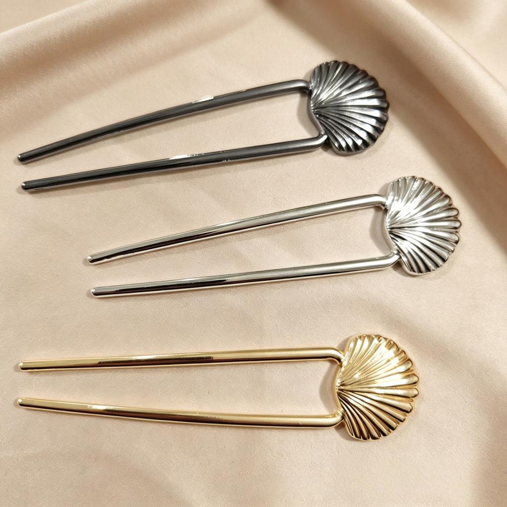 Nouvelles épingles à cheveux simples en forme de U, épingles à cheveux, bâtonnets à cheveux en métal, pinces à cheveux géométriques, accessoires pour cheveux fashion, bijoux pour femmes, couvre-chef
