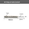 801 Electric Screwdriver Bit W&D 4mm Phillips Screwdriver, 5*60*3, 4C Imported Steel