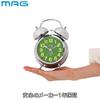 MAG Alarm Table Loud Twin Easy To Continuous Second Bell Bells Noah Precision Clock, Clock, Volume, Bell, Analog, Read, Quiet, Hand, Sound, Alarm,