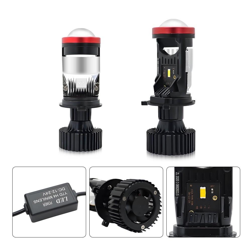 6500K LED H4 Bulbs Y7D Auto Car Lamps New Bi Canbus  Car Headlight