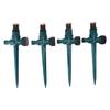 4pcs Garden Sprinklers Professional Efficient 360 Degree Automatic Rotating Lawn Sprinkler for Yard Patio Outdoor Garden