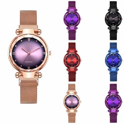 Relógio Feminino de Moda em Couro