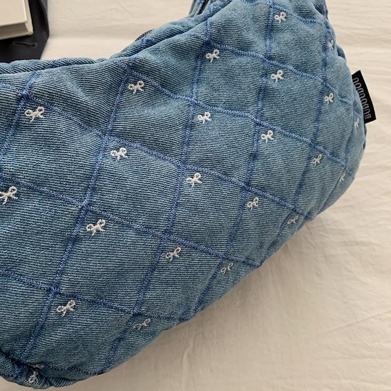 Rhomboid Shoulder Bag Women's Crossbody Bag Large Capacity Dumpling Bag