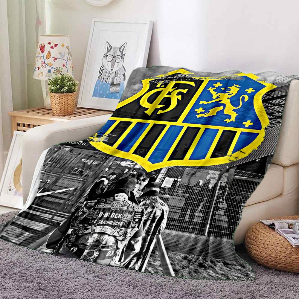 Fc Saarbrcken Blanket, High quality Comfortable for All Seasons, Home Decor, Warmth and Comfort