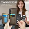 Für Samsung Galaxy S26+ Magnetische Hülle CASEME ME80 Serie Leder PC TPU Handyhülle mit abnehmbarem Portemonnaie