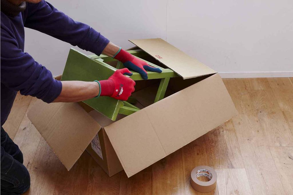 Dunlop Home Products DigiHand Powerful Fit Work Size 10 Approximately Long Gloves, L, Red, Pairs, 26.5cm