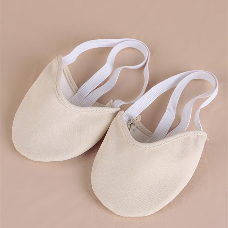 Half Length Rhythmic Gymnastics Equipment Soft Breathable Socks Knitted Sole Shoes Art Gym Child Adult Dancing Pads Insoles